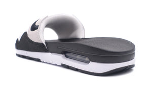 NIKE AIR MAX 1 SLIDE WHITE/BLACK/LIGHT NEUTRAL GREY – mita