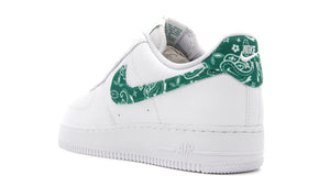 NIKE (WMNS) AIR FORCE 1 '07 ESS "PAISELY PACK" WHITE/MALACHITE/WHITE/WHITE 2