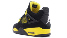 画像をギャラリービューアに読み込む, JORDAN BRAND AIR JORDAN 4 RETRO &quot;THUNDER&quot; &quot;MICHAEL JORDAN&quot; BLACK/WHITE/TOUR YELLOW 2