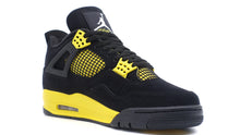 画像をギャラリービューアに読み込む, JORDAN BRAND AIR JORDAN 4 RETRO &quot;THUNDER&quot; &quot;MICHAEL JORDAN&quot; BLACK/WHITE/TOUR YELLOW 5