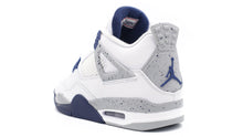 画像をギャラリービューアに読み込む, JORDAN BRAND AIR JORDAN 4 RETRO &quot;MIDNIGHT NAVY&quot; &quot;MICHAEL JORDAN&quot; WHITE/MIDNIGHT NAVY/LIGHT SMOKE GREY/FIRE RED 2