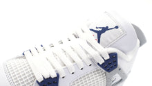 画像をギャラリービューアに読み込む, JORDAN BRAND AIR JORDAN 4 RETRO &quot;MIDNIGHT NAVY&quot; &quot;MICHAEL JORDAN&quot; WHITE/MIDNIGHT NAVY/LIGHT SMOKE GREY/FIRE RED 6