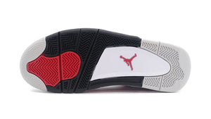 JORDAN BRAND AIR JORDAN 4 RETRO "RED CEMENT" "MICHAEL JORDAN" WHITE/FIRE RED/BLACK/NEUTRAL GREY 4