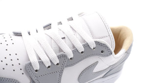 JORDAN BRAND (WMNS) AIR JORDAN 1 ELEVATE LOW "MICHAEL JORDAN" WHITE/WOLF GREY/WHITE 6