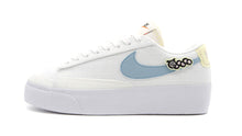 画像をギャラリービューアに読み込む, NIKE (WMNS) BLAZER LOW PLATFORM NEXT NATURE "AIR SPRUNG" WHITE/BOARDER BLUE/PINK OXFORD 3
