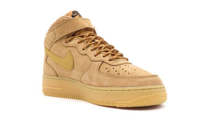 NIKE AIR FORCE1 MID '07 WB "WHEAT" FLAX/WHEAT/GUM LIGHT BROWN/BLACK 5