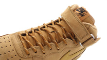 画像をギャラリービューアに読み込む, NIKE AIR FORCE1 MID &#39;07 WB &quot;WHEAT&quot; FLAX/WHEAT/GUM LIGHT BROWN/BLACK 6