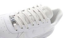 画像をギャラリービューアに読み込む, NIKE (WMNS) AIR FORCE 1 PLT.AF.ORM WHITE/SUMMIT WHITE/WHITE/WHITE 6