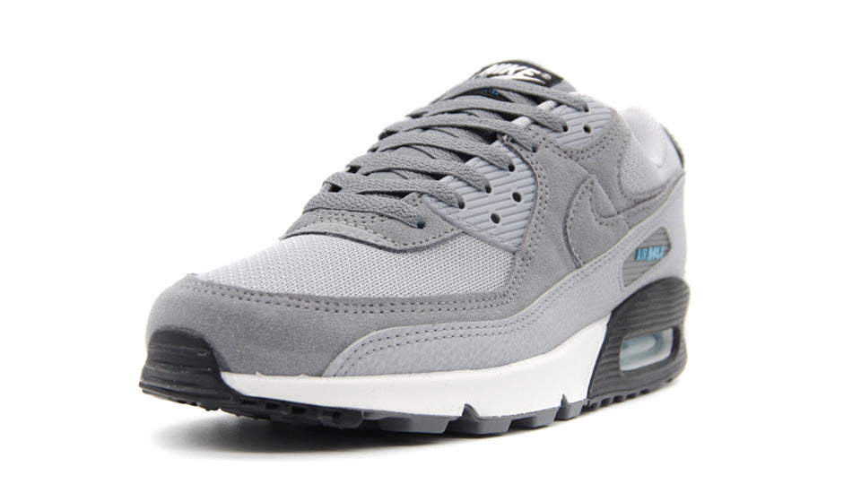 NIKE AIR MAX 90 WOLF GREY/COOL GREY/SUMMIT WHITE/CHLORINE BLUE 1
