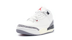 JORDAN BRAND JORDAN 3 RETRO PS "WHITE CEMENT REIMAGINED" "MICHAEL JORDAN" SUMMIT WHITE/FIRE RED/BLACK/CEMENT GREY 1