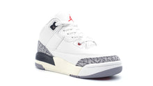 画像をギャラリービューアに読み込む, JORDAN BRAND JORDAN 3 RETRO PS &quot;WHITE CEMENT REIMAGINED&quot; &quot;MICHAEL JORDAN&quot; SUMMIT WHITE/FIRE RED/BLACK/CEMENT GREY 5