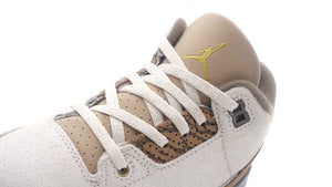 JORDAN BRAND JORDAN 3 RETRO PS "PALOMINO" "MICHAEL JORDAN" LIGHT OREWOOD BROWN/METALLIC GOLD/LIGHT BRITISH TAN/PALOMINO 6