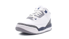 画像をギャラリービューアに読み込む, JORDAN BRAND JORDAN 3 RETRO PS &quot;MIDNIGHT NAVY&quot; &quot;MICHAEL JORDAN&quot; WHITE/MIDNIGHT NAVY/CEMENT GREY/BLACK 1