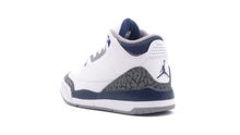 画像をギャラリービューアに読み込む, JORDAN BRAND JORDAN 3 RETRO PS &quot;MIDNIGHT NAVY&quot; &quot;MICHAEL JORDAN&quot; WHITE/MIDNIGHT NAVY/CEMENT GREY/BLACK 2