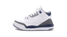 画像をギャラリービューアに読み込む, JORDAN BRAND JORDAN 3 RETRO PS &quot;MIDNIGHT NAVY&quot; &quot;MICHAEL JORDAN&quot; WHITE/MIDNIGHT NAVY/CEMENT GREY/BLACK 3