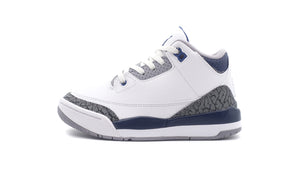 JORDAN BRAND JORDAN 3 RETRO PS "MIDNIGHT NAVY" "MICHAEL JORDAN" WHITE/MIDNIGHT NAVY/CEMENT GREY/BLACK 3