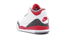 画像をギャラリービューアに読み込む, JORDAN BRAND JORDAN 3 RETRO PS &quot;FIRE RED&quot; &quot;MICHAEL JORDAN&quot; WHITE/FIRE RED/BLACK/CEMENT GREY 2