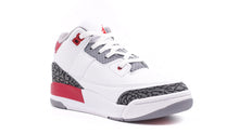 画像をギャラリービューアに読み込む, JORDAN BRAND JORDAN 3 RETRO PS &quot;FIRE RED&quot; &quot;MICHAEL JORDAN&quot; WHITE/FIRE RED/BLACK/CEMENT GREY 5