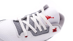 JORDAN BRAND JORDAN 3 RETRO PS "FIRE RED" "MICHAEL JORDAN" WHITE/FIRE RED/BLACK/CEMENT GREY 6