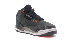 JORDAN BRAND AIR JORDAN 3 RETRO GS "FEAR" "MICHAEL JORDAN" NIGHT STADIUM/TOTAL ORANGE/BLACK 5