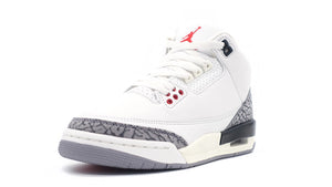 JORDAN BRAND AIR JORDAN 3 RETRO GS "WHITE CEMENT REIMAGINED" "MICHAEL JORDAN" SUMMIT WHITE/FIRE RED/BLACK/CEMENT GREY 1