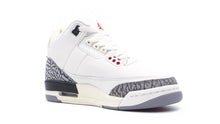 画像をギャラリービューアに読み込む, JORDAN BRAND AIR JORDAN 3 RETRO GS &quot;WHITE CEMENT REIMAGINED&quot; &quot;MICHAEL JORDAN&quot; SUMMIT WHITE/FIRE RED/BLACK/CEMENT GREY 5