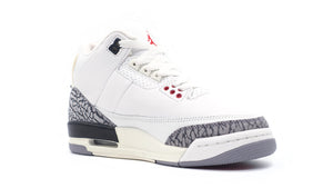 JORDAN BRAND AIR JORDAN 3 RETRO GS "WHITE CEMENT REIMAGINED" "MICHAEL JORDAN" SUMMIT WHITE/FIRE RED/BLACK/CEMENT GREY 5