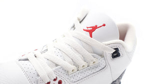 JORDAN BRAND AIR JORDAN 3 RETRO GS "WHITE CEMENT REIMAGINED" "MICHAEL JORDAN" SUMMIT WHITE/FIRE RED/BLACK/CEMENT GREY 6