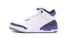 画像をギャラリービューアに読み込む, JORDAN BRAND AIR JORDAN 3 RETRO GS &quot;DARK IRIS&quot; &quot;MICHAEL JORDAN&quot; WHITE/BLACK/DARK IRIS/VIOLET HAZE 3