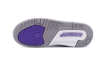 画像をギャラリービューアに読み込む, JORDAN BRAND AIR JORDAN 3 RETRO GS &quot;DARK IRIS&quot; &quot;MICHAEL JORDAN&quot; WHITE/BLACK/DARK IRIS/VIOLET HAZE 4