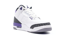 画像をギャラリービューアに読み込む, JORDAN BRAND AIR JORDAN 3 RETRO GS &quot;DARK IRIS&quot; &quot;MICHAEL JORDAN&quot; WHITE/BLACK/DARK IRIS/VIOLET HAZE 5