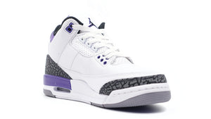 JORDAN BRAND AIR JORDAN 3 RETRO GS "DARK IRIS" "MICHAEL JORDAN" WHITE/BLACK/DARK IRIS/VIOLET HAZE 5