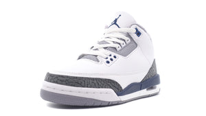 JORDAN BRAND AIR JORDAN 3 RETRO GS "MIDNIGHT NAVY" "MICHAEL JORDAN" WHITE/MIDNIGHT NAVY/CEMENT GREY/BLACK 1