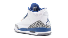 画像をギャラリービューアに読み込む, JORDAN BRAND AIR JORDAN 3 RETRO GS &quot;WIZARDS&quot; &quot;MICHAEL JORDAN&quot; WHITE/METALLIC COPPER/TRUE BLUE 2