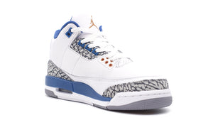 JORDAN BRAND AIR JORDAN 3 RETRO GS "WIZARDS" "MICHAEL JORDAN" WHITE/METALLIC COPPER/TRUE BLUE 5