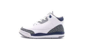 JORDAN BRAND JORDAN 3 RETRO TD "MIDNIGHT NAVY" "MICHAEL JORDAN" WHITE/MIDNIGHT NAVY/CEMENT GREY/BLACK 3