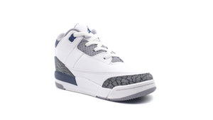 JORDAN BRAND JORDAN 3 RETRO TD "MIDNIGHT NAVY" "MICHAEL JORDAN" WHITE/MIDNIGHT NAVY/CEMENT GREY/BLACK 5