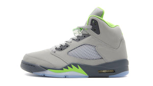 JORDAN BRAND AIR JORDAN 5 RETRO "GREEN BEAN" "MICHAEL JORDAN" SILVER/GREEN BEAN/FLINT GREY 3