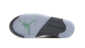 JORDAN BRAND AIR JORDAN 5 RETRO "GREEN BEAN" "MICHAEL JORDAN" SILVER/GREEN BEAN/FLINT GREY 4