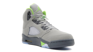 JORDAN BRAND AIR JORDAN 5 RETRO "GREEN BEAN" "MICHAEL JORDAN" SILVER/GREEN BEAN/FLINT GREY 5