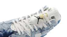 画像をギャラリービューアに読み込む, JORDAN BRAND AIR JORDAN 6 RETRO GS &quot;WASHED DENIM&quot; &quot;MICHAEL JORDAN&quot; WHITE/DUTCH BLUE/CITRON TINT/BLACK 6