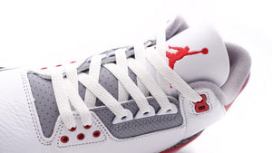 JORDAN BRAND AIR JORDAN 3 RETRO "FIRE RED" "MICHAEL JORDAN" WHITE/FIRE RED/BLACK/CEMENT GREY 6