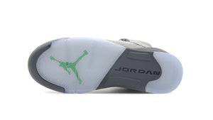 JORDAN BRAND AIR JORDAN 5 RETRO GS "GREEN BEAN" "MICHAEL JORDAN" SILVER/GREEN BEAN/FLINT GREY 4