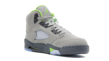画像をギャラリービューアに読み込む, JORDAN BRAND AIR JORDAN 5 RETRO GS &quot;GREEN BEAN&quot; &quot;MICHAEL JORDAN&quot; SILVER/GREEN BEAN/FLINT GREY 5