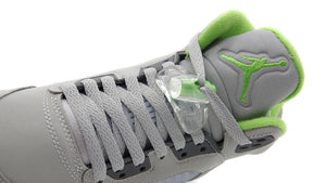 JORDAN BRAND AIR JORDAN 5 RETRO GS "GREEN BEAN" "MICHAEL JORDAN" SILVER/GREEN BEAN/FLINT GREY 6