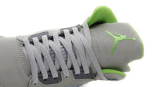 画像をギャラリービューアに読み込む, JORDAN BRAND JORDAN 5 RETRO PS &quot;GREEN BEAN&quot; &quot;MICHAEL JORDAN&quot; SILVER/GREEN BEAN/FLINT GREY 6