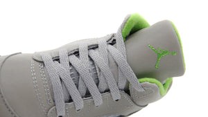 JORDAN BRAND JORDAN 5 RETRO TD "GREEN BEAN" "MICHAEL JORDAN" SILVER/GREEN BEAN/FLINT GREY 6
