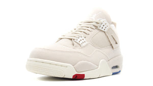 JORDAN BRAND (WMNS) AIR JORDAN 4 RETRO "BLANK CANVAS" "MICHAEL JORDAN" SAIL/SAIL/CEMENT GREY/FIRE RED 1