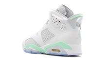 画像をギャラリービューアに読み込む, JORDAN BRAND (WMNS) AIR JORDAN 6 RETRO &quot;MINT FOAM&quot; &quot;MICHAEL JORDAN&quot; WHITE/PURE PLATINUM/MINT FOAM 2