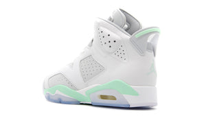 JORDAN BRAND (WMNS) AIR JORDAN 6 RETRO "MINT FOAM" "MICHAEL JORDAN" WHITE/PURE PLATINUM/MINT FOAM 2